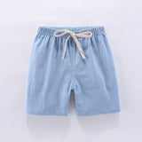 Mini Fashion™ - Hurtigtørrende materiale - Bomulds-linned shorts