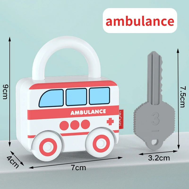 Puzzle Locks™ – Spielen und Lernen - Montessori-Spielzeug