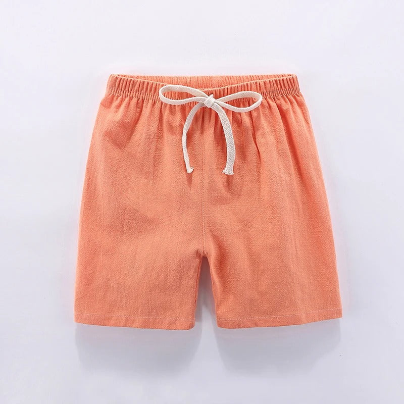 Mini Fashion™ - Schnelltrocknendes Material - Baumwolle-Leinen Short