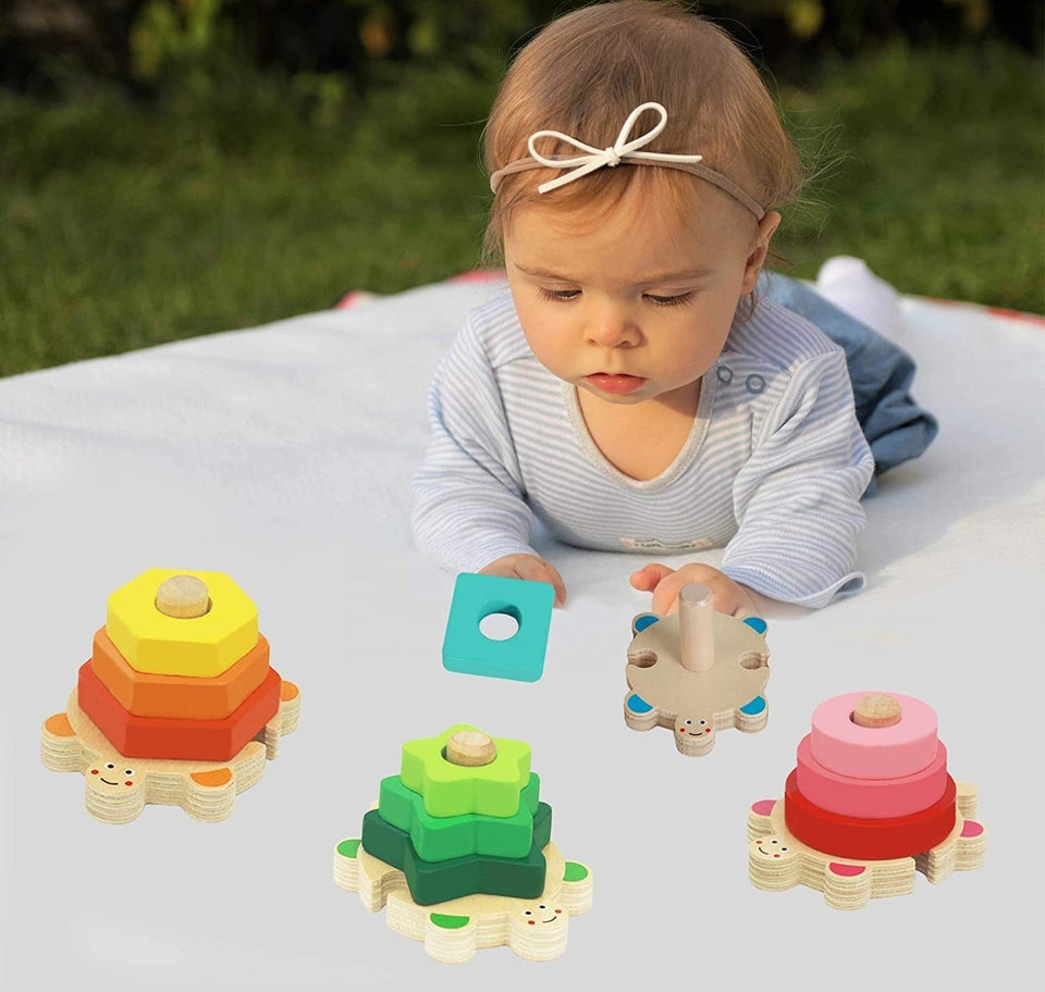 Woods™ | Finmotorik - Montessori Figursortering