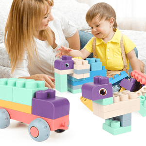 Soft Building Blocks™ | Bauspaß für jedes Kind - Weiche Bausteine