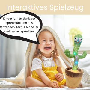 Happy Cactus™ - Reagiert auf Geräusche - Der tanzende Kaktus