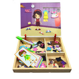 Woods™ Magnetic Sticker Puzzles- Endlose Kreationen - Magnetische 3D Sticker Puzzles