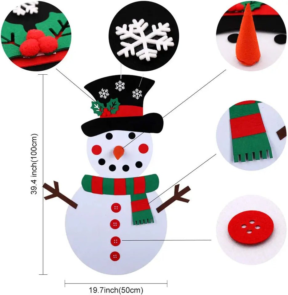 DIY Snowman™ | Lassen Sie Ihre Kleinen beim Dekorieren helfen - Weihnachtsdekoration