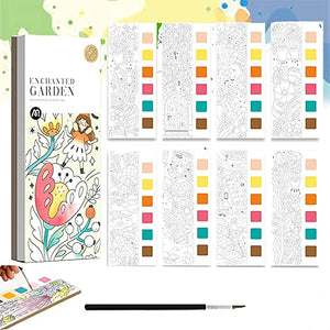 Paint Book™ - Kreativ mit Wasserfarben - Malbuch mit 6 Farben