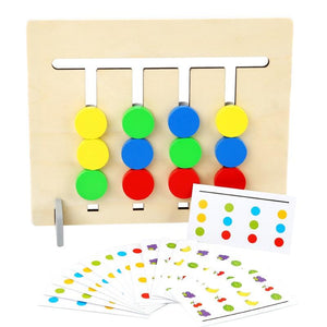 Woods™ | Logisches Denken für Kinder - Montessori-Sortierpuzzle