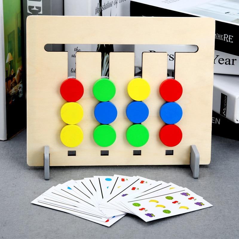 Woods™ | Logisches Denken für Kinder - Montessori-Sortierpuzzle