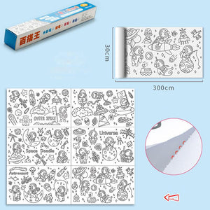 ColoringPaper™ - Entfesseln Sie die Kreativität Ihrer Kleinen! - XXL-Malpapier